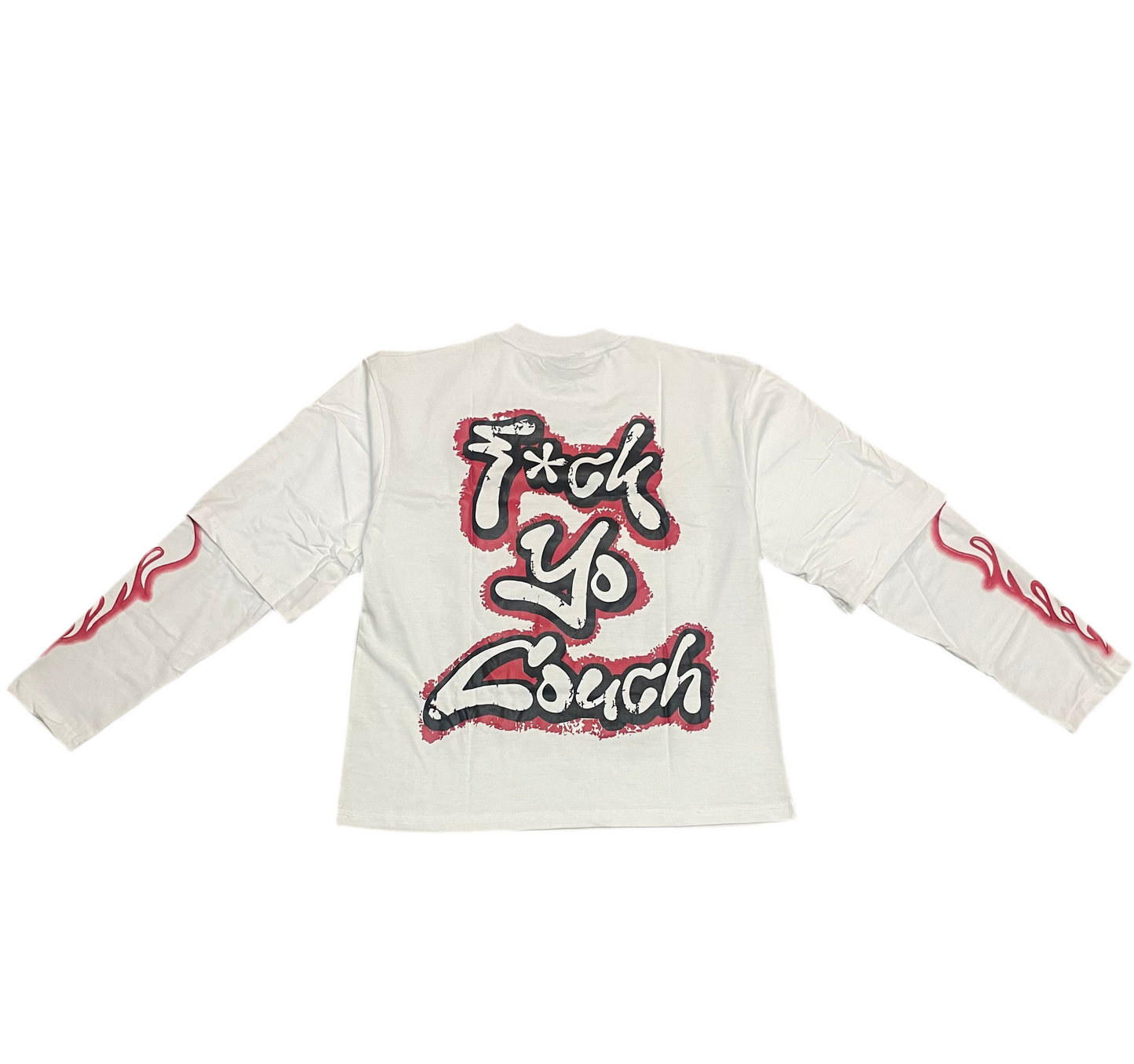 Chappell Double Sleeve Graphic Tee (White)