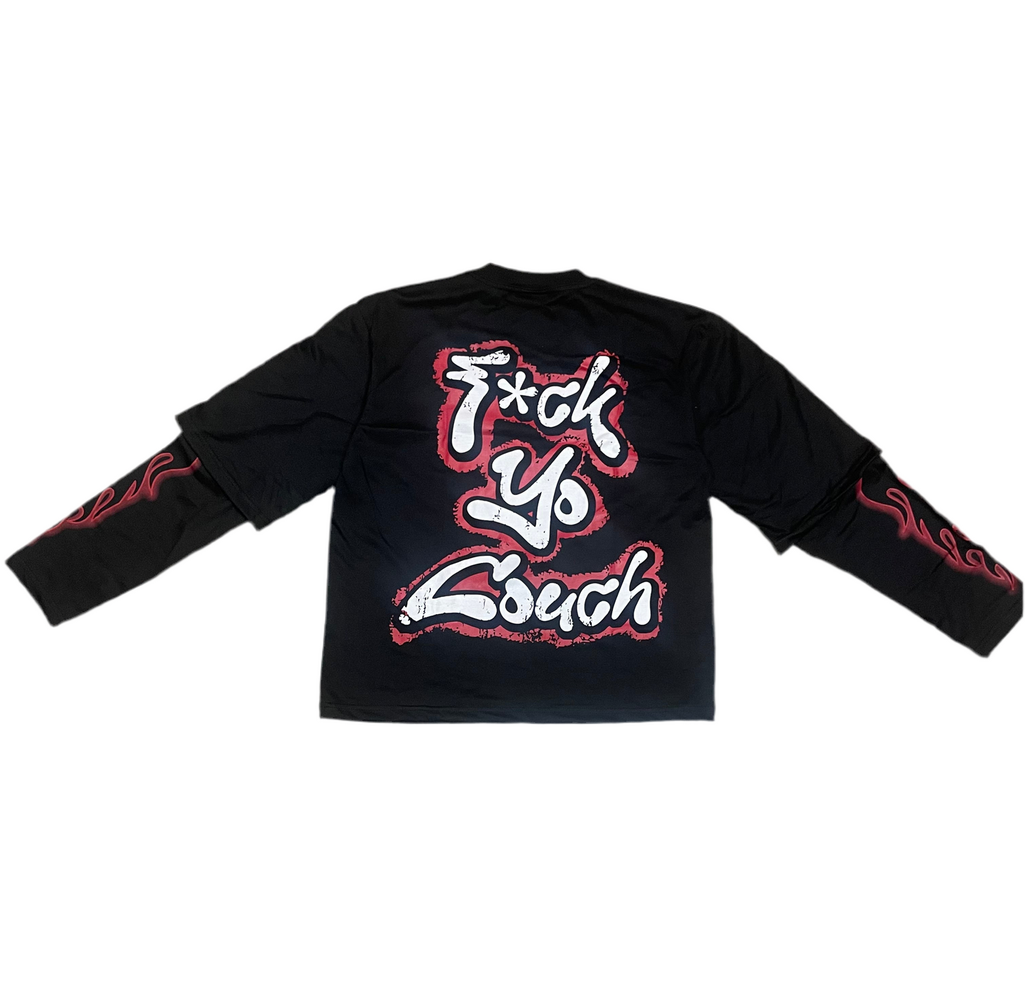 Chappell Double Sleeve Graphic Tee (Black)