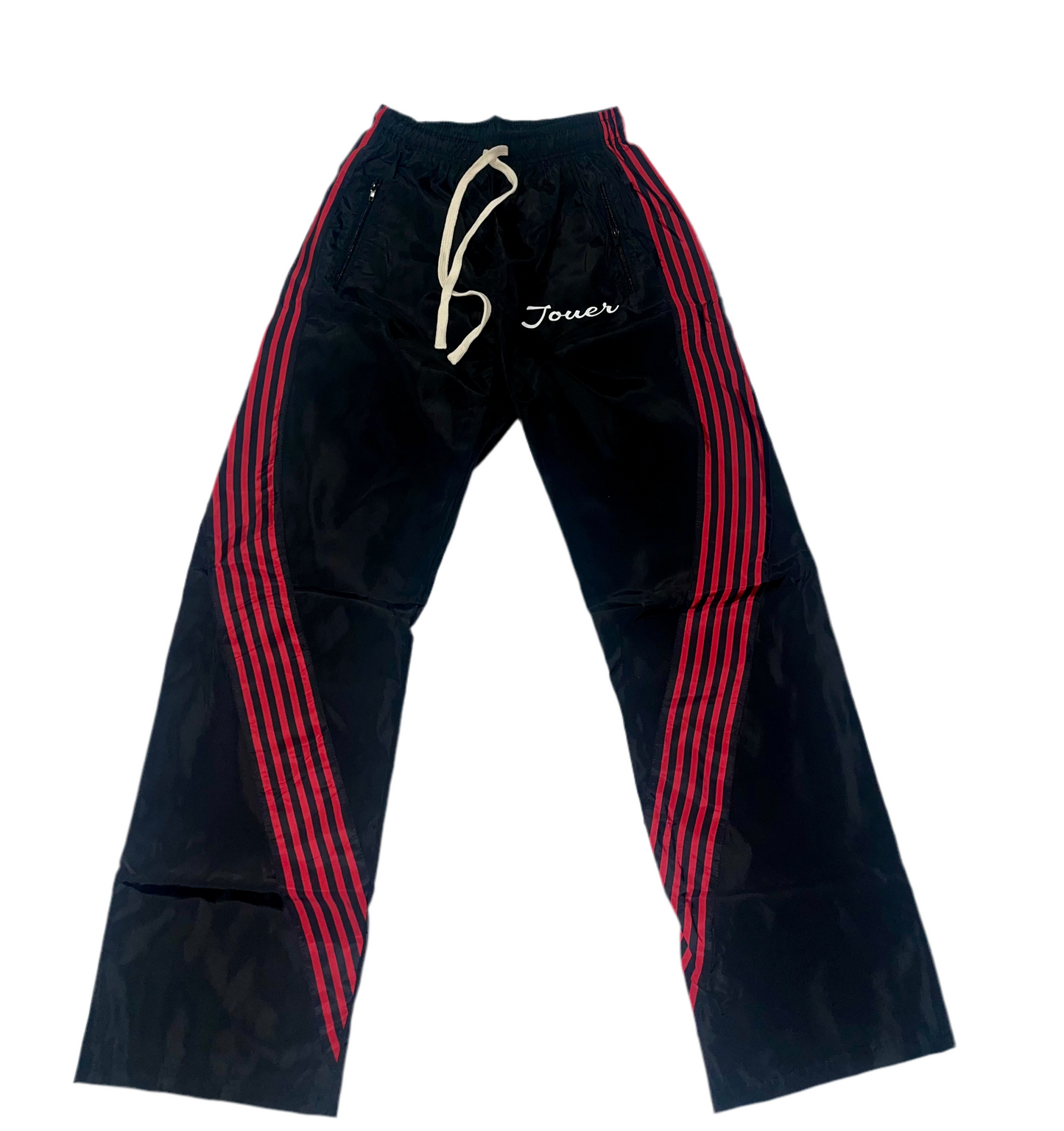 Jouer Nylon Pants (Black/Red)