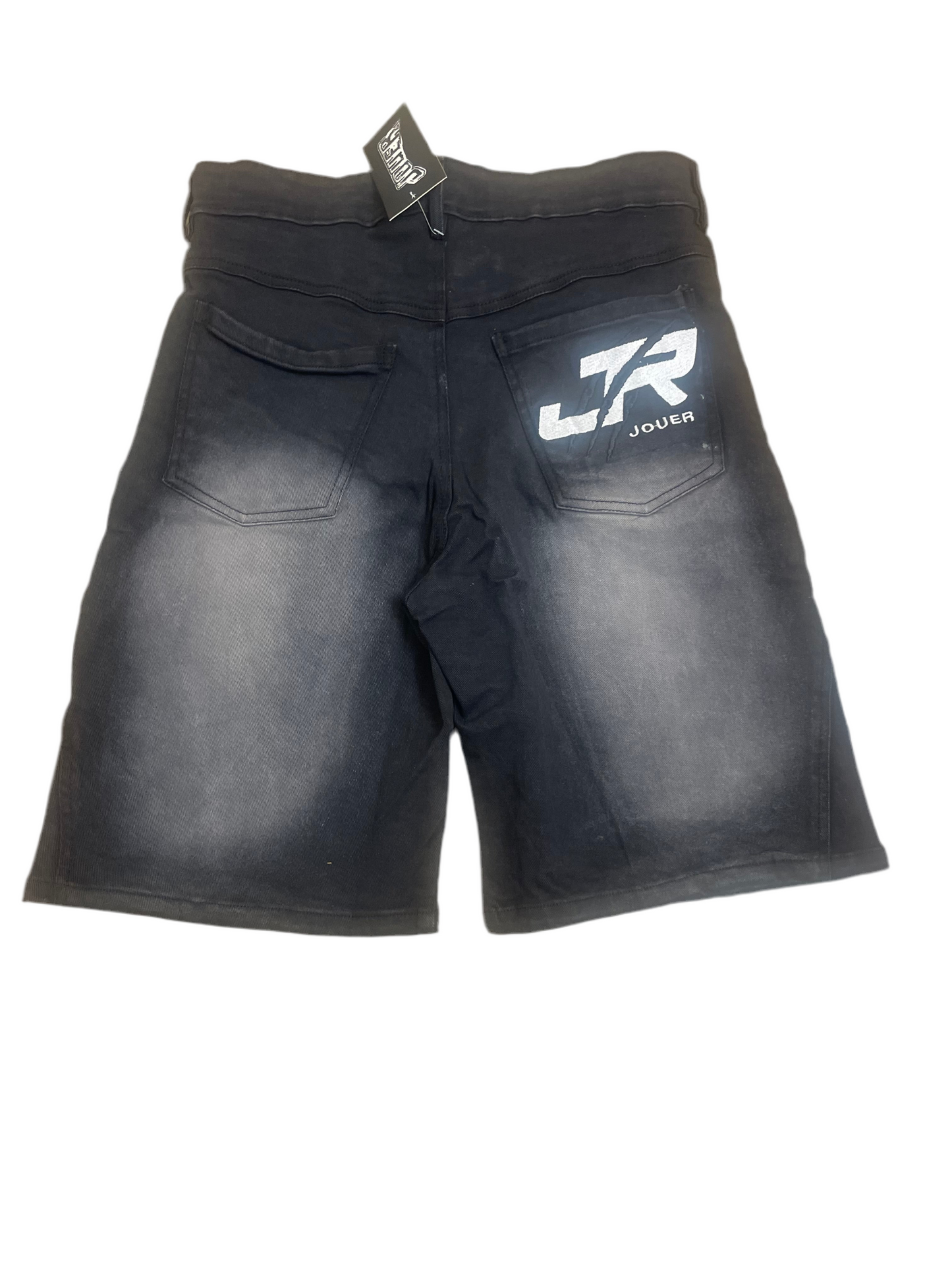 Jouer Jean Shorts Black w/Stones