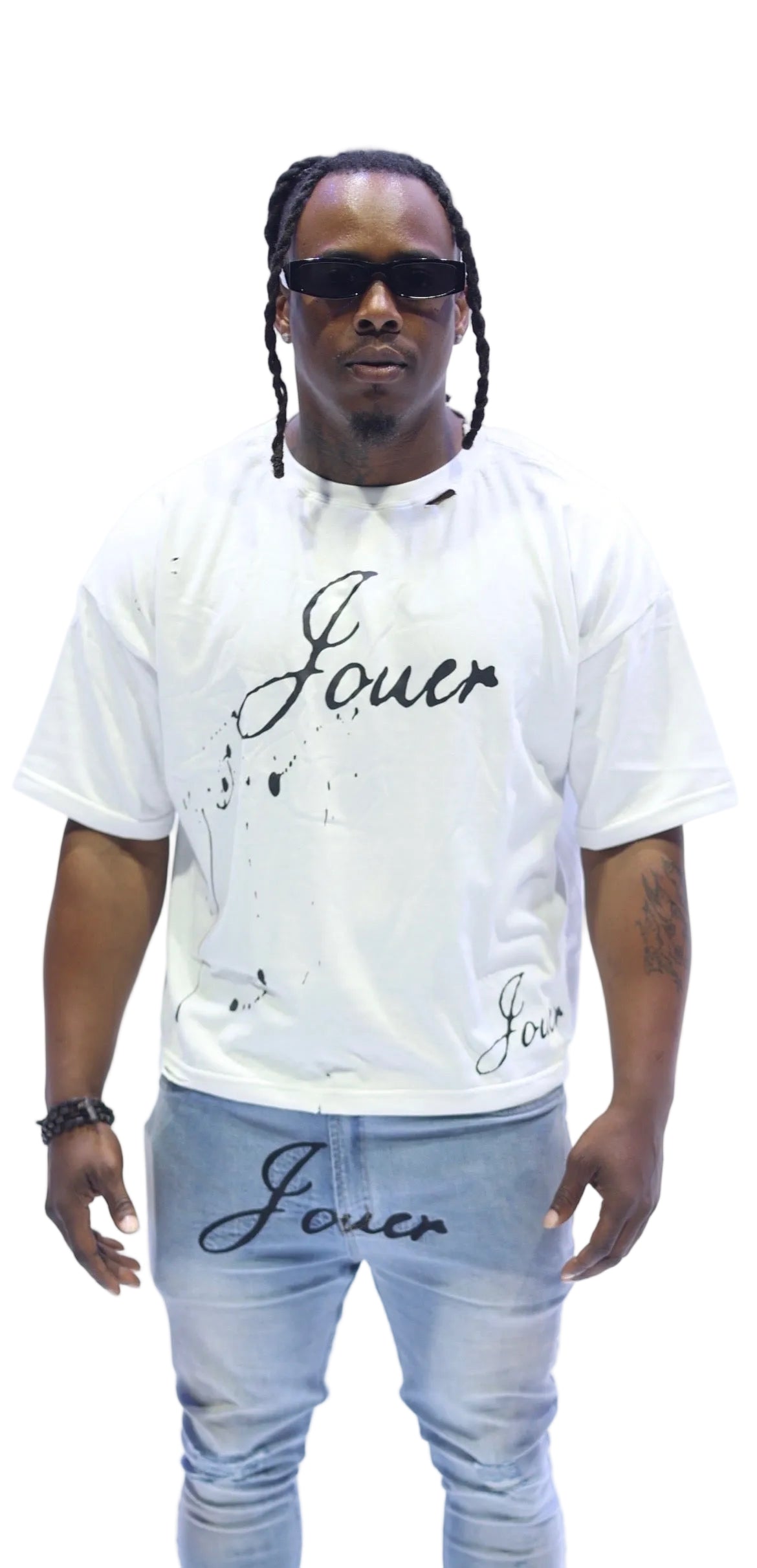 Jouer T-shirt /White