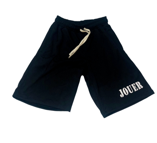 Jouer Jersey Shorts (Black)