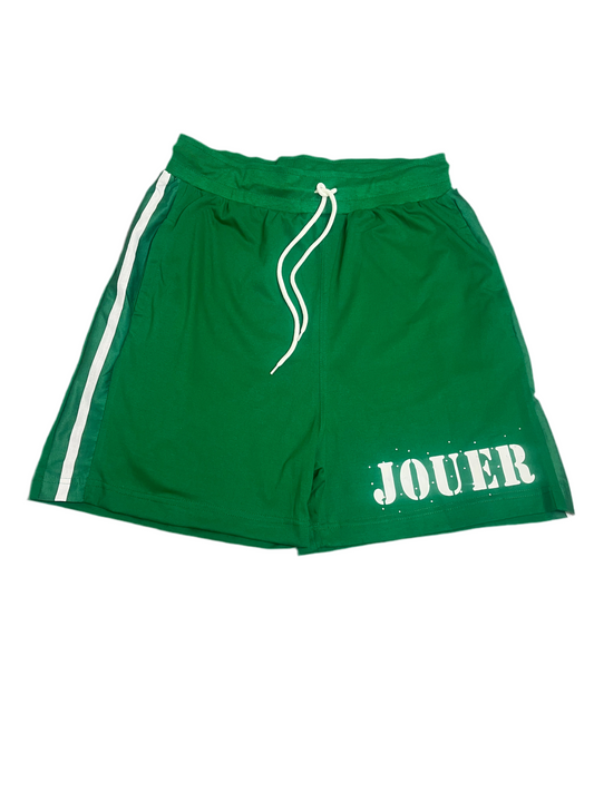 Jouer Short Green/White