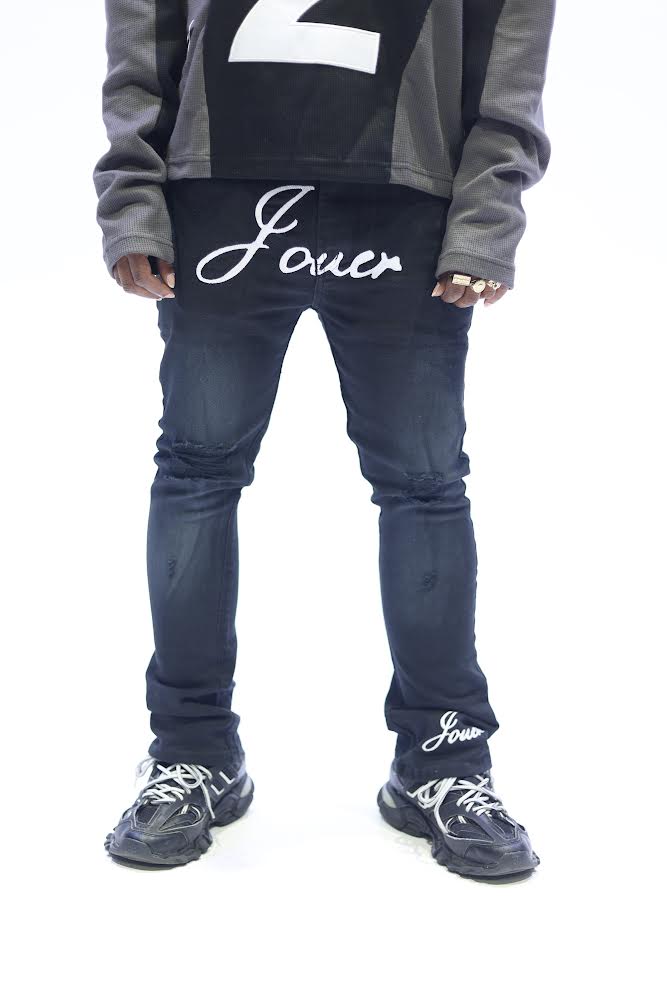 Jouer Denim Jeans/ Black