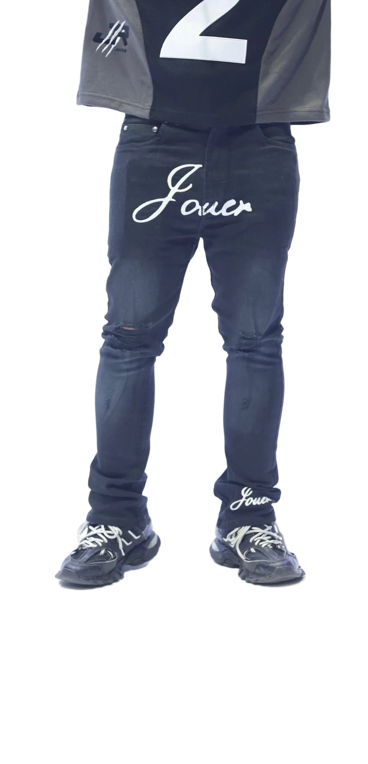 Jouer Denim Jeans/ Black