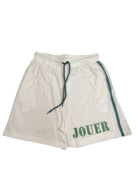 Jouer Shorts White/Green