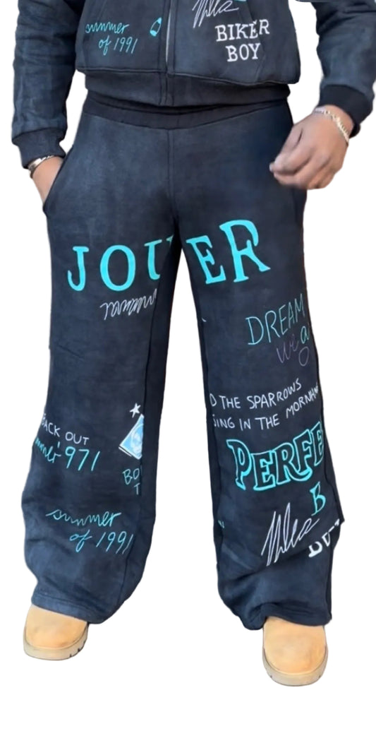 Jouer Biker Boy Pants/ Black